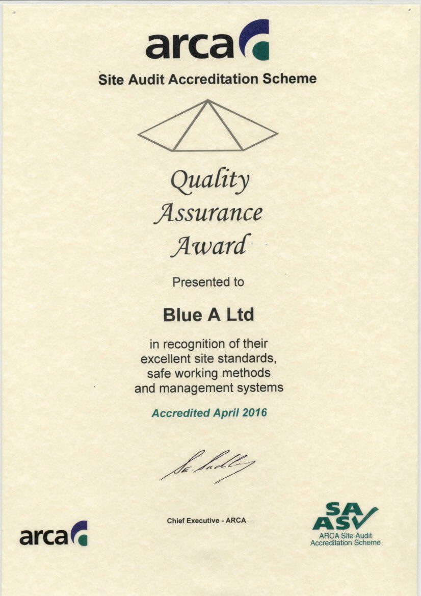 2016 Quality Assurance Award 2016 ARCA april 2016 1 - Home