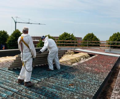 asblue 1 - What To Do In The Event That You Find Asbestos In Your Artex Home