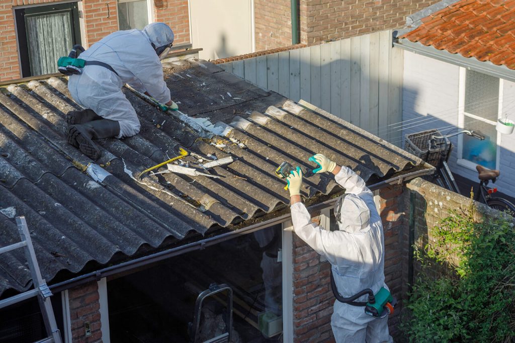 Asbestos Garage Roof Removal