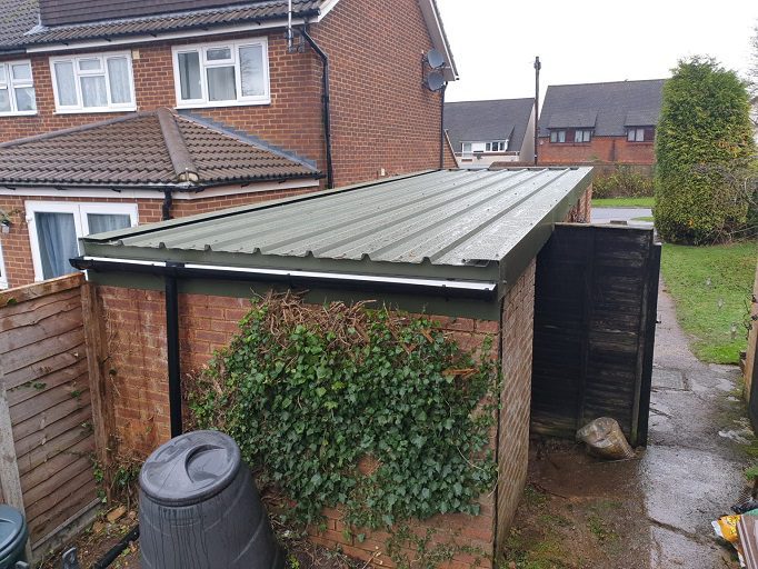 asbestos garage roof removal